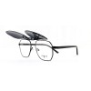 Occhiali da Vista Aviatore con Clip Oro da Donna - FE-CM504 | Foureyes Collection