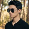 Occhiali da Vista Aviatore con Clip Neri da Uomo - FE-CM505 | Foureyes Collection