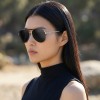 Occhiali da Vista Aviatore con Clip Oro da Donna - FE-CM505 | Foureyes Collection