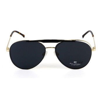 Occhiali da Vista Aviatore con Clip Neri da Uomo - FE-CM505 | Foureyes Collection