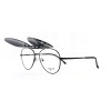 Occhiali da Vista Aviatore con Clip Oro da Donna - FE-CM505 | Foureyes Collection