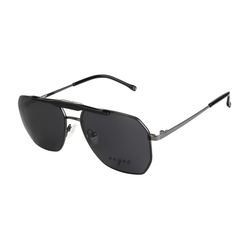 Occhiali da Vista Aviatore con Clip Oro da Donna - FE-CM506 | Foureyes Collection