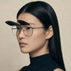 Occhiali da Vista Aviatore con Clip Oro da Donna - FE-CM506 | Foureyes Collection