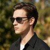 Occhiali da Vista Tondi con Clip Neri da Uomo - FE-CU301 | Foureyes Collection