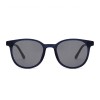 Occhiali da Vista Tondi con Clip Neri da Uomo - FE-CU301 | Foureyes Collection