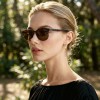 Occhiali da Vista Tondi con Clip Tartarugati da Donna - FE-CU301 | Foureyes Collection