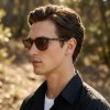 Occhiali da Vista Tondi con Clip Neri da Uomo - FE-CU301 | Foureyes Collection