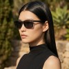 Occhiali da Vista Rettangolari con Clip Tartarugati da Donna - FE-CU302 | Foureyes Collection