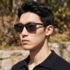 Occhiali da Vista Rettangolari con Clip Neri da Uomo - FE-CU302 | Foureyes Collection