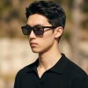 Occhiali da Vista Rettangolari con Clip Neri da Uomo - FE-CU302 | Foureyes Collection