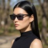 Occhiali da Vista Rettangolari con Clip Tartarugati da Donna - FE-CU302 | Foureyes Collection