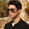 Occhiali da Vista Rettangolari con Clip Neri da Uomo - FE-CU302 | Foureyes Collection