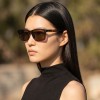 Occhiali da Vista Rettangolari con Clip Tartarugati da Donna - FE-CU302 | Foureyes Collection