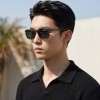 Occhiali da Vista Rettangolari con Clip Neri da Uomo - FE-CU303 | Foureyes Collection