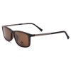 Occhiali da Vista Rettangolari con Clip Tartarugati da Donna - FE-CU303 | Foureyes Collection