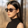Occhiali da Vista Tondi con Clip Tartarugati da Donna - FE-CU304 | Foureyes Collection