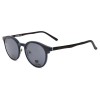Occhiali da Vista Tondi con Clip Tartarugati da Donna - FE-CU304 | Foureyes Collection
