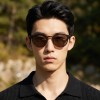 Occhiali da Vista Tondi con Clip Neri da Uomo - FE-CU304 | Foureyes Collection