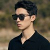 Occhiali da Vista Rettangolari con Clip Neri da Uomo - FE-CU305 | Foureyes Collection