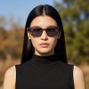 Occhiali da Vista Rettangolari con Clip Tartarugati da Donna - FE-CU305 | Foureyes Collection