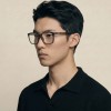Occhiali da Vista Rettangolari con Clip Neri da Uomo - FE-CU305 | Foureyes Collection
