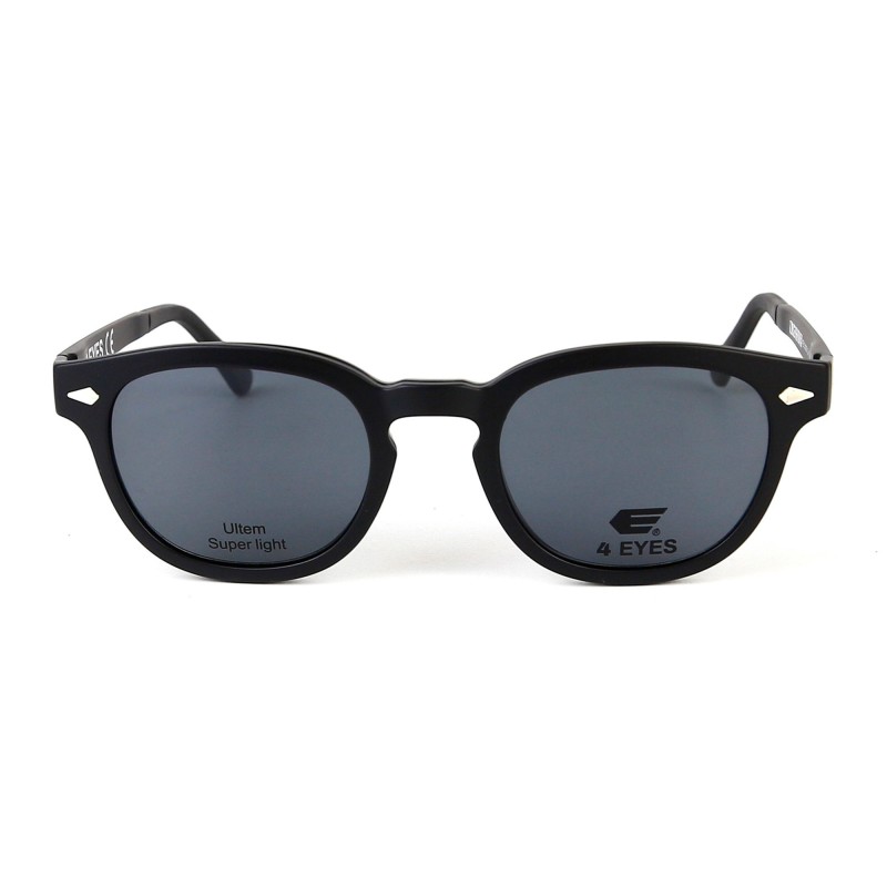 Occhiali da Vista Tondi con Clip Tartarugati da Donna - FE-CU306 | Foureyes Collection