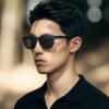 Occhiali da Vista Tondi con Clip Neri da Uomo - FE-CU306 | Foureyes Collection