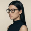 Occhiali da Vista Rettangolari con Clip Neri da Uomo - FE-CU307 | Foureyes Collection