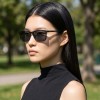 Occhiali da Vista Rettangolari con Clip Neri da Uomo - FE-CU307 | Foureyes Collection