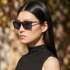 Occhiali da Vista Rettangolari con Clip Neri da Uomo - FE-CU307 | Foureyes Collection