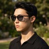 Occhiali da Vista Tondi con Clip Neri da Uomo - FE-CU309 | Foureyes Collection