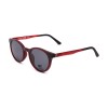 Occhiali da Vista Tondi con Clip Rossi da Donna - FE-CU309 | Foureyes Collection