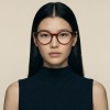 Occhiali da Vista Tondi con Clip Rossi da Donna - FE-CU309 | Foureyes Collection