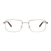 Occhiali da Vista Rettangolari Argento da Uomo - FE-M201 | Foureyes Collection