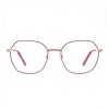 Occhiali da Vista Poligonali Marroni da Donna - FE-M208 | Foureyes Collection