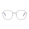 Occhiali da Vista Poligonali Marroni da Donna - FE-M208 | Foureyes Collection