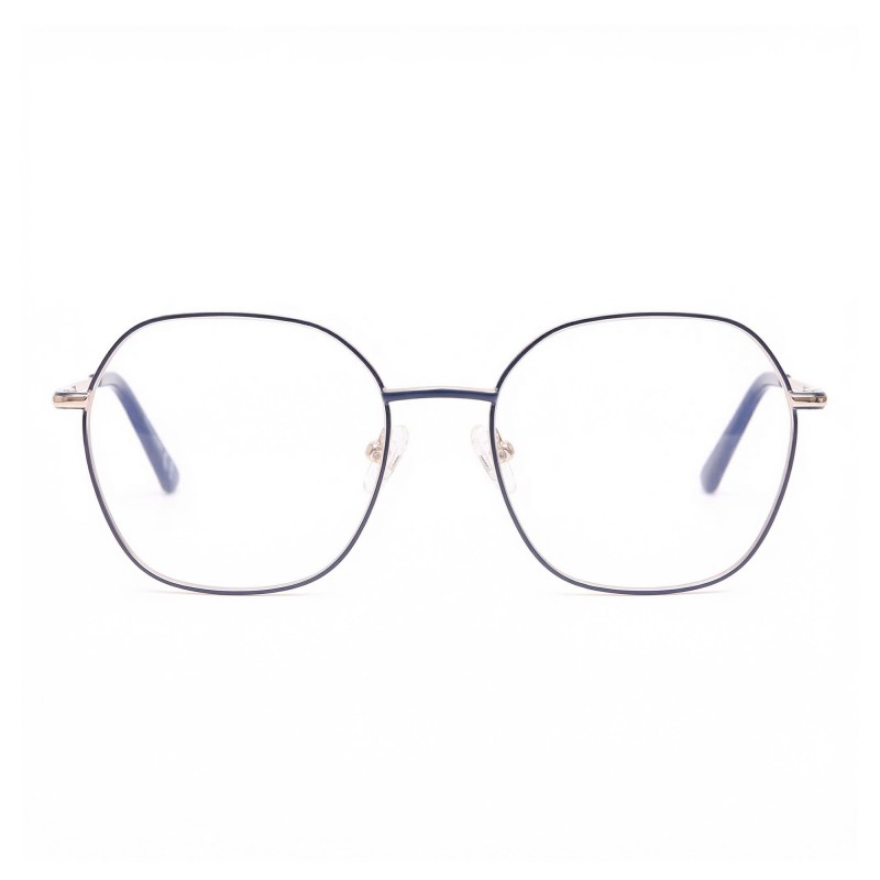 Occhiali da Vista Poligonali Marroni da Donna - FE-M208 | Foureyes Collection