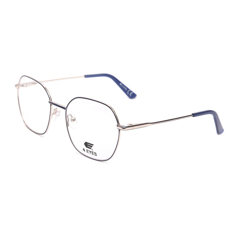 Occhiali da Vista Poligonali Marroni da Donna - FE-M208 | Foureyes Collection
