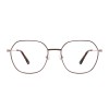 Occhiali da Vista Poligonali Marroni da Donna - FE-M208 | Foureyes Collection