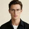 Occhiali da Vista Poligonali Neri da Uomo - FE-M208 | Foureyes Collection