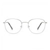 Occhiali da Vista Quadrati Arrotondati Argento da Donna - FE-M210 | Foureyes Collection