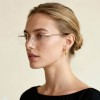 Occhiali da Vista Senza Montatura Rettangolari Tartarugati da Donna - FE-M213 | Foureyes Collection