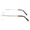 Occhiali da Vista Senza Montatura Rettangolari Neri da Uomo - FE-M213 | Foureyes Collection
