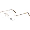 Occhiali da Vista Senza Montatura Tondi Tartarugati da Donna - FE-M214 | Foureyes Collection