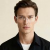 Occhiali da Vista Senza Montatura Tondi Neri da Uomo - FE-M214 | Foureyes Collection