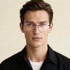 Occhiali da Vista Senza Montatura Tondi Neri da Uomo - FE-M214 | Foureyes Collection