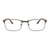 Occhiali da Vista Browline Rettangolari Marroni da Donna - FE-M215 | Foureyes Collection