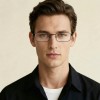 Occhiali da Vista Rettangolari Neri da Uomo - FE-M216 | Foureyes Collection