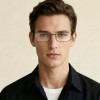 Occhiali da Vista Rettangolari Neri da Uomo - FE-M216 | Foureyes Collection