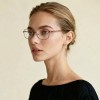 Occhiali da Vista Ovali Rossi da Donna - FE-M220 | Foureyes Collection